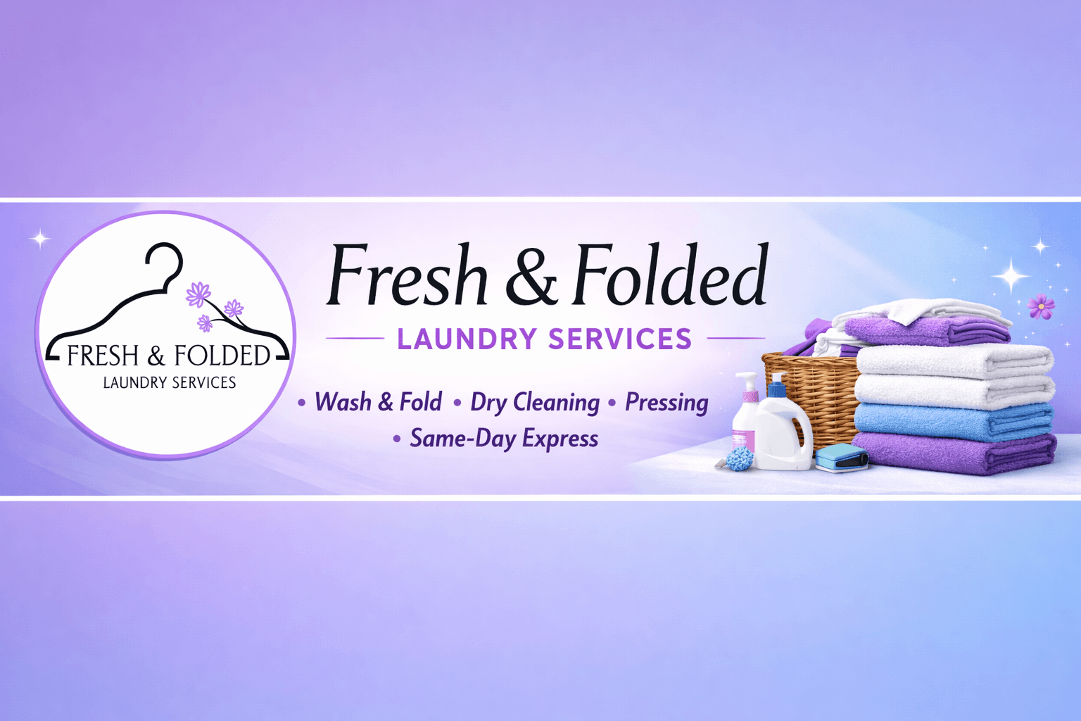 Fresh and Folded Laundry